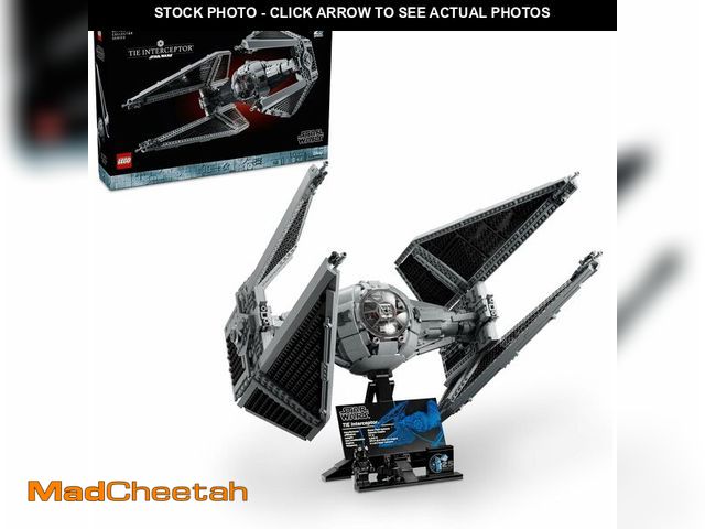 Lot 74-14588591 - LEGO Star Wars Ultimate Collector Series TIE Interceptor Model Building Set, Star Wars Collectible w...