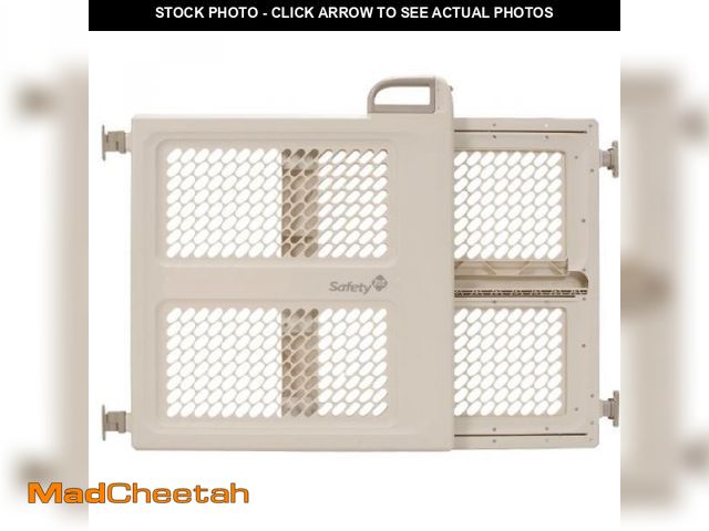 Lot 74-12399297 - Safety 1st Baby Gates for Doorways, Pressure Mount Lift, Lock and Swing, Dog Gates, Hardware Gate fo...