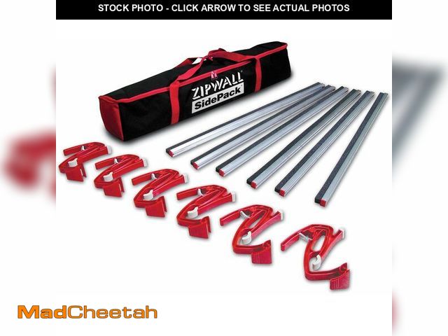Lot 74-13844951 - ZipWall SidePack Wall Mount Kit for Dust Barriers, SDPK - UNUSED