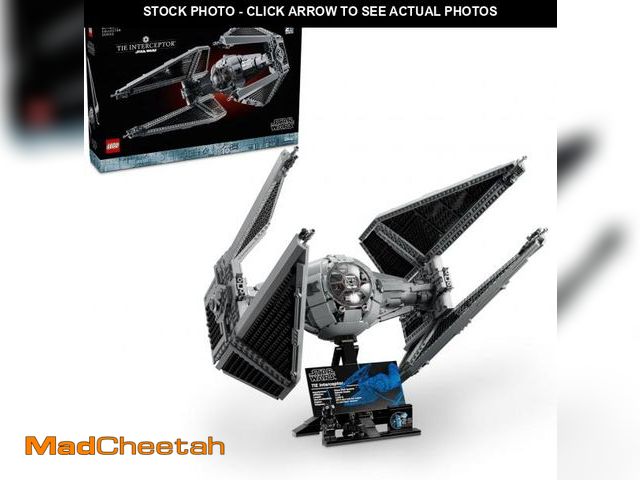 Lot 74-12149372 - LEGO Star Wars Ultimate Collector Series TIE Interceptor Model Building Set, Star Wars Collectible w...
