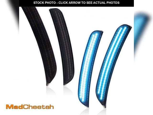 Lot 74-12307040 - Gempro LED Side Marker Lights Compatible with Dodge Charger LD 2015-2023 Front Rear Bumper Parking S...