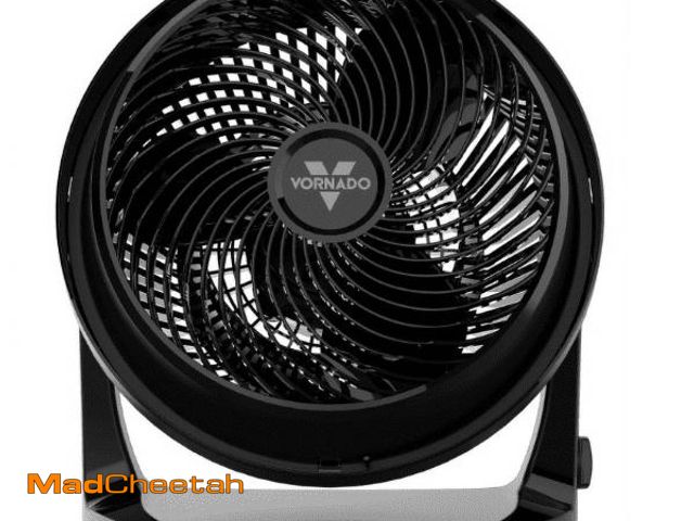 Lot 74-12527893 - Vornado 62 Whole Room Air Circulator Fan with 3 Speeds, Black - UNUSED