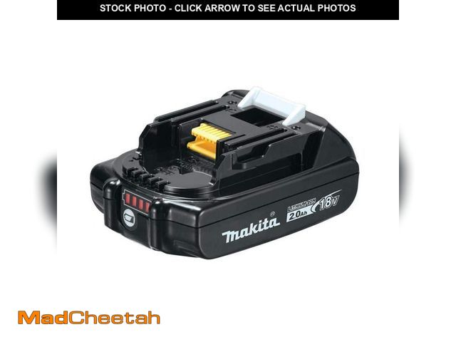 Lot 74-14468154 - *DIRTY* Makita 18V LXT Lithium-Ion Compact Battery Pack 2.0Ah with Fuel Gauge *DIRTY*  - USED