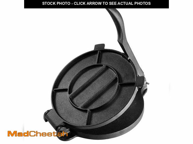 Lot 74-14223603 - SVOPES Tortilla Press, 10-in. Cast Iron Roti and Tortilla Maker, Heavy Duty Pre-Seasoned Tortillador...