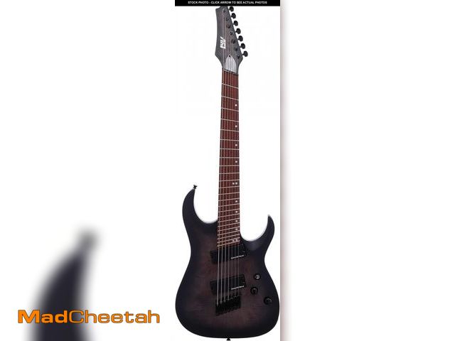 Lot 74-12210069 - IYV 7 String, Right, Charcoal Sunburst (ISFF7-400) - UNUSED