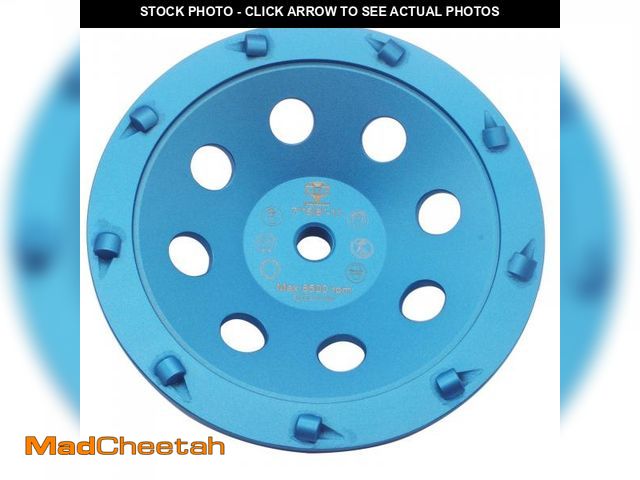 Lot 74-12118415 - MOSTARTOOLS 7 Inch PCD Cup Wheel 9 Segmented Diamond Grinding Wheel for Epoxy,Glue,Mastic and Paint ...