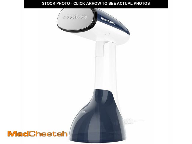 Lot 74-14294945 - BEAUTURAL Steamer for Clothes, Portable Handheld Garment Fabric Wrinkles Remover, Aluminun Heating P...