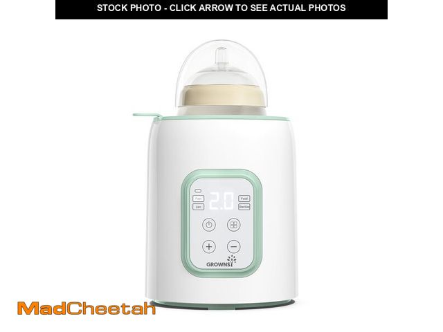 Lot 74-12603352 - GROWNSY Baby Bottle Warmer, 8-in-1 Fast Baby Milk Warmer with Timer for Breastmilk or Formula, Accur...
