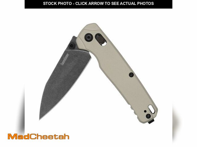 Lot 74-12502047 - Kershaw Bel Air Pocket Knife, Made in The USA, 3.4 inch CPM MagnaCut Steel Blade, EDC Design, Duralo...