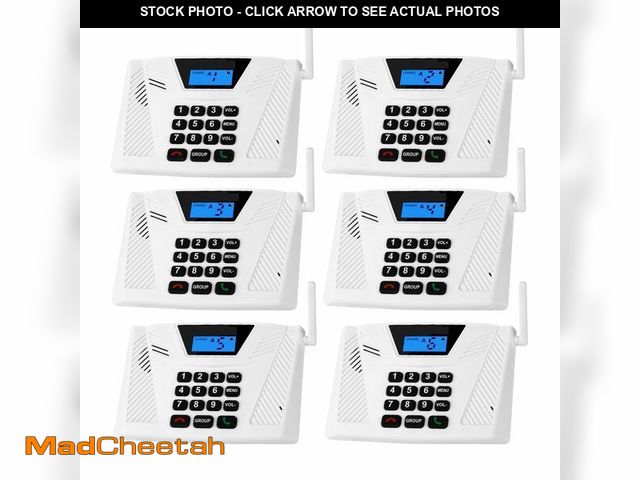 Lot 74-14152594 - SANZUCO Intercoms Wireless for Home Hands Free, 2024 Upgraded Intercom 5300ft with Automatic Answer,...