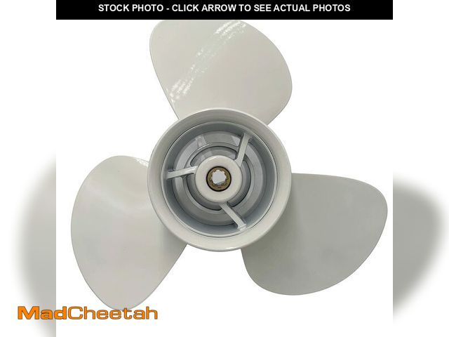Lot 74-12707767 - Yoofosun Outboard Propeller 11 3/4x7 OEM NO:69G-45943-00-00 Aluminum Prop Fit for Yamaha Engine 9.9H...