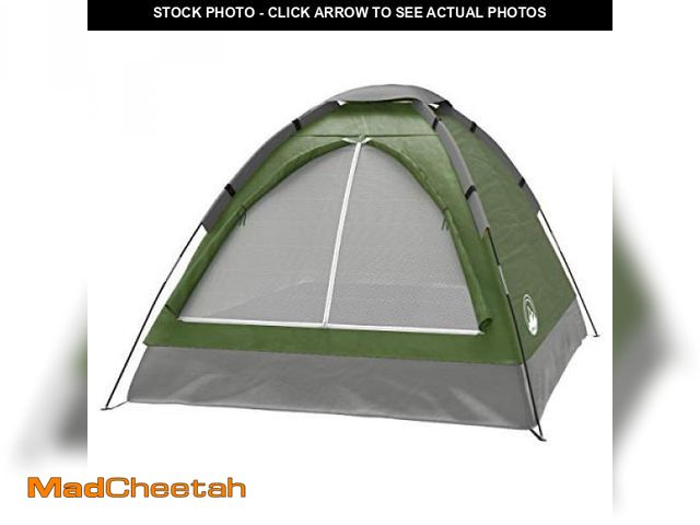 Lot 74-12367226 - 2 Person Camping Tent with Rain Fly and Carrying Bag - Lightweight Outdoor Tent for Backpacking, Hik...
