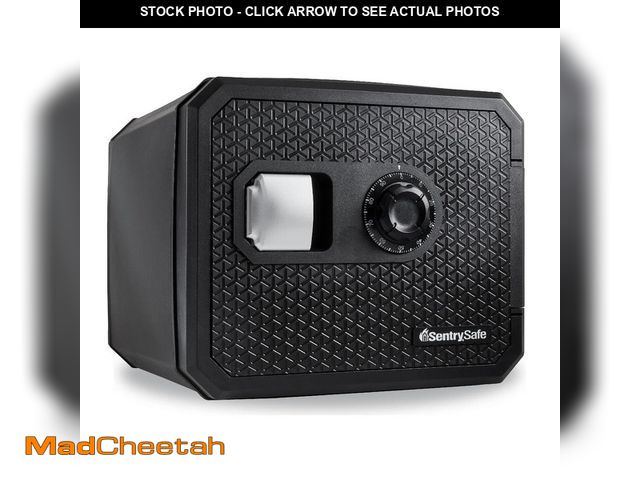 Lot 74-12691772 - SentrySafe 0.81 cu. ft. Waterproof and Fireproof Safe for Home with Key Hooks and Door Pockets - UNU...