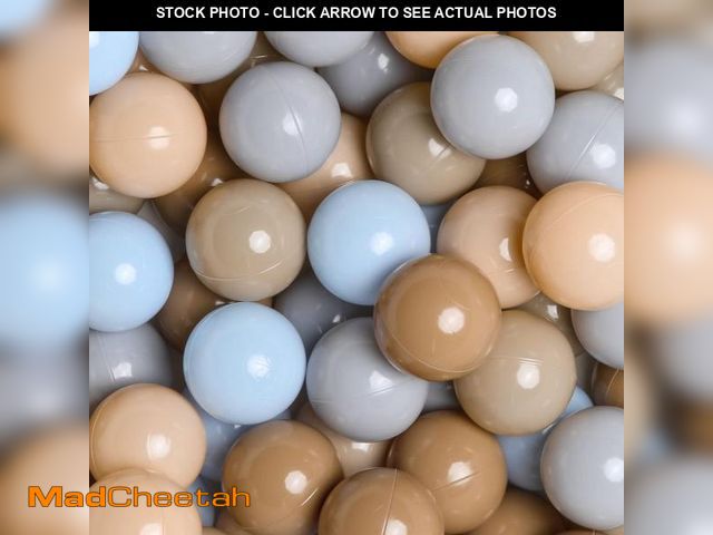 Lot 74-11550544 - GOGOSO Ball Pits Balls for Toddlers 1-3, Plastics Shape Ball Non-Phthalate Non-BPA Non-Toxic 2.2-Inc...