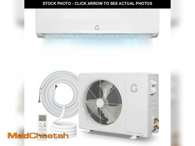 Lot 74-13793743 - (INSIDE UNIT ONLY) 12000 BTU Mini Split Air Conditioner,19 SEER2 Ductless Inverter AC w/ 115V, Cool ...