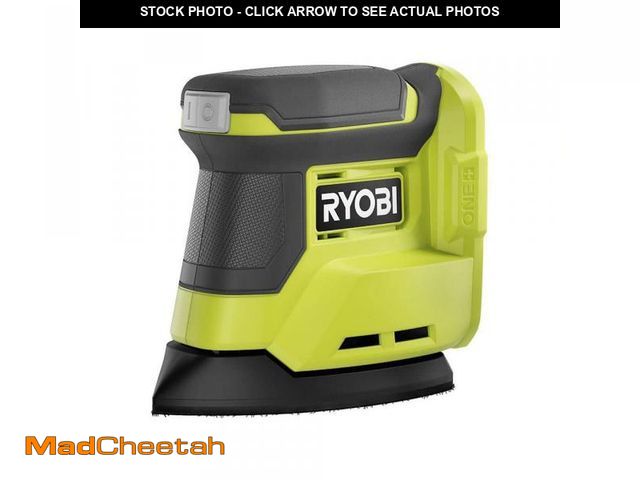 Lot 74-12390954 - RYOBI ONE+ 18V Cordless Corner Cat Finish Sander (Tool Only) - USED