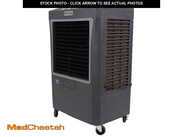 Lot 74-12787979 - Hessaire 3,100 CFM 3-Speed Portable Evaporative Cooler (Swamp Cooler) for 950 sq. ft. - UNUSED