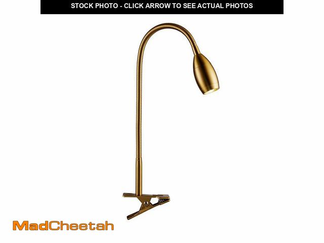 Lot 74-10825416 - O'Bright Lumos - Versatile Clip-on Lamp: Zoomable Spotlight, Dimmable LED, Flexible Gooseneck, 4000K...