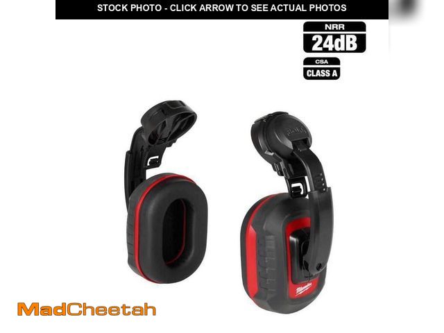 Lot 74-13771864 - Milwaukee BOLT Earmuffs with Noise Reduction Rating of 24 dB - UNUSED