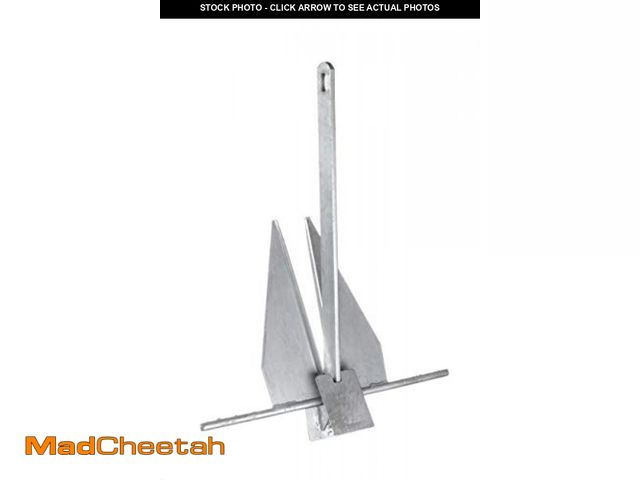 Lot 74-12096468 - SEACHOICE Hot Dipped Galvanized Deluxe Anchor 13S 41730, Steel - UNUSED