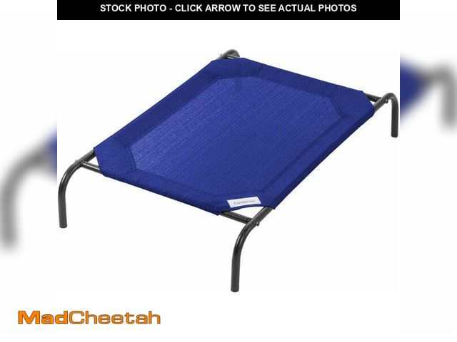 Lot 74-13041943 - Coolaroo Original Elevated Dog Bed - Breathable Off-The-Ground Pet Bed with Cooling Fabric, Joint Re...