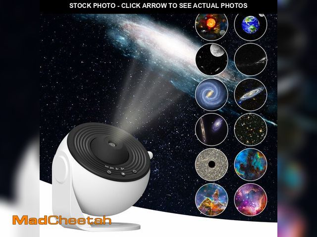 Lot 74-14272336 - SIXDEFLY Planetarium Galaxy Projector13 in 1, Galaxy Light with 360ÃÂ° Rotating, Space Projector Ne...