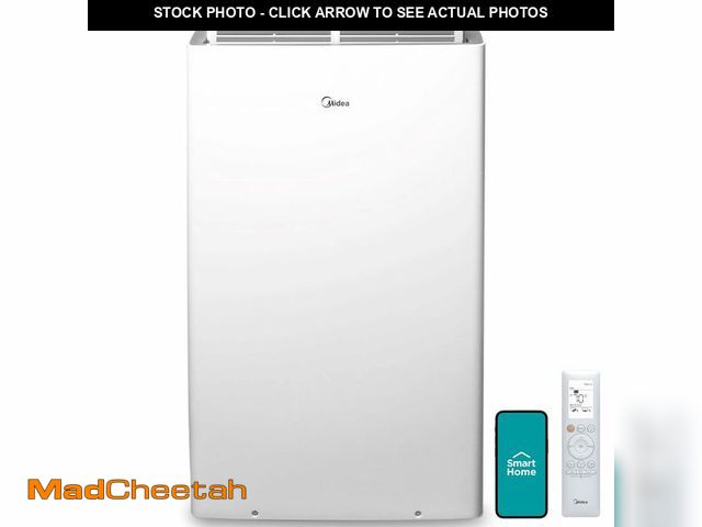 Lot 74-12635635 - Midea Duo 14,000 BTU(12,000 BTU SACC) High Efficiency Inverter, Quiet Portable Air Conditioner, Cool...