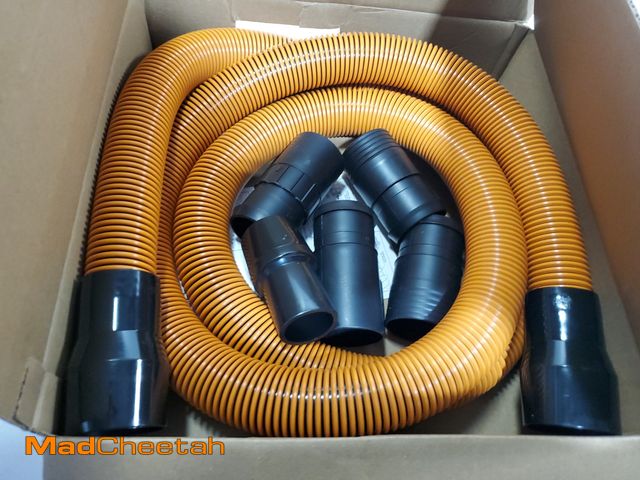 Lot 74-12901164 - RIDGID 1-7/8 in. x 10 ft. LA2570 Locking Professional Vacuum Hose Shop Vacuum Attachment Kit for RID...