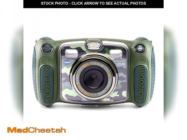 Lot 74-12343125 - *SEE DETAILS* VTech Kidizoom Duo Selfie Camera, Camouflage *SEE DETAILS*  - USED