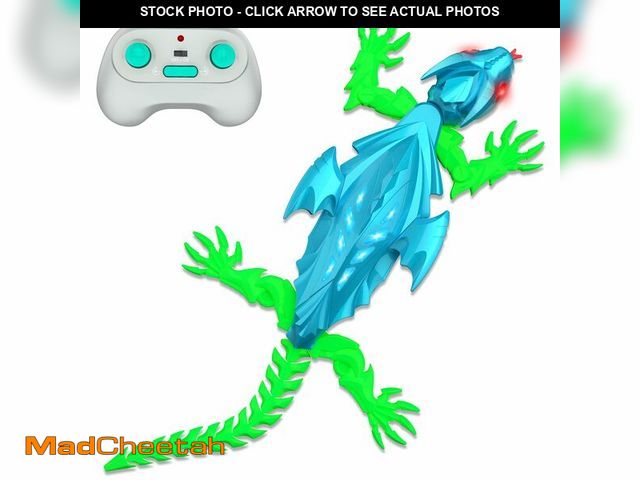 Lot 74-12979008 - TWFRIC Wall Climbing Gecko Lizard, Robot Geckos Lizards Rechargeable Remote Control Car Toy RC Cars ...