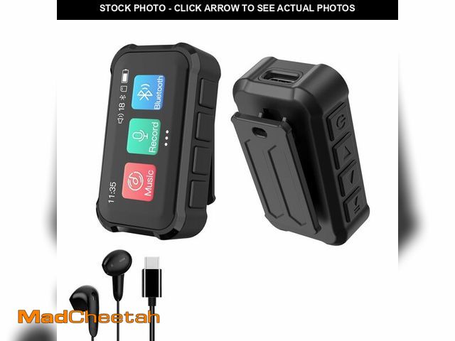 Lot 74-14384126 - Pmjebe MP3 Player with Bluetooth, Portable Digital Lossless 32G Music Player with USB c Headphones, ...