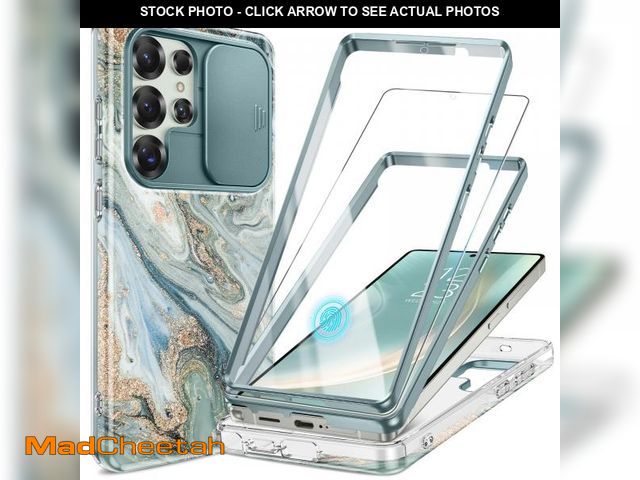 Lot 74-12436799 - GVIEWIN for Samsung Galaxy S25 Ultra Case, [Slide Camera Cover &amp; Built-in HD Screen Protector] [...