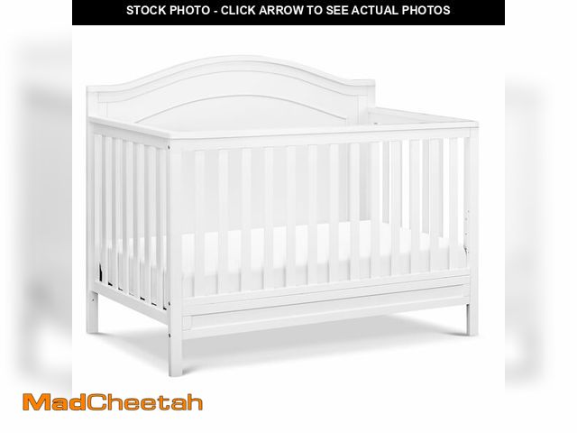 Lot 74-12787351 - (MISSING HARDWARE) daVinci Charlie 4-in-1 Convertible Crib - GREENGUARD Gold Certified - Converts fr...