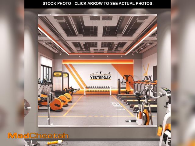 Lot 74-12199029 - Amorho Home Gym Mirror, 67''x24''(Each)-3PCS Tempered Glass for Wall, Full Body Mirror for Yoga Stud...
