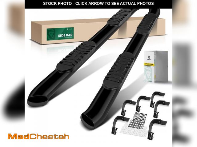 Lot 74-12261569 - YHTAUTO 5 Inch Running Boards Side Steps Fit Ford F-150 2015-2024, F-250 Super Duty/F-350 Super Duty...