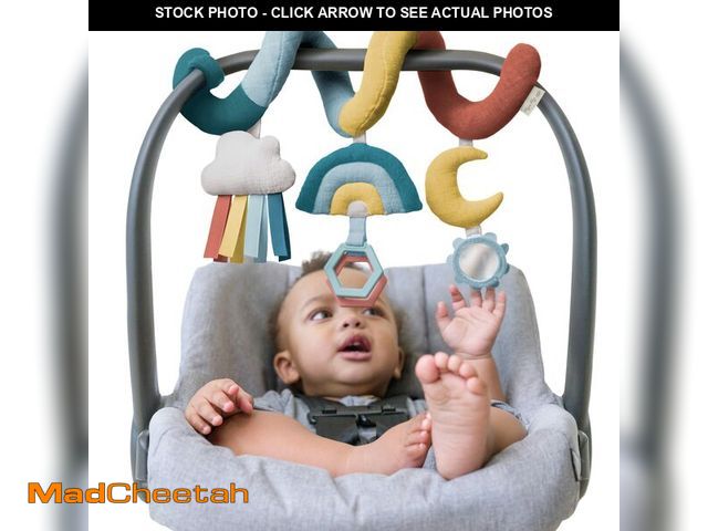 Lot 74-13544391 - Itzy Ritzy Spiral Car Seat &amp; Stroller Activity Toy - Stroller &amp; Car Seat Toys for Ages 0 Mon...