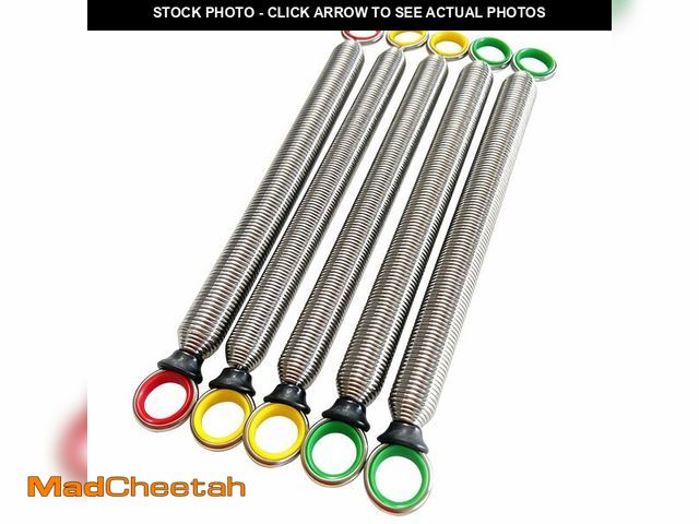 Lot 74-14258429 - Colaxi 5-Piece Pilates Reformer Spring Set Ã¢â¬â Stainless Steel Replacement Springs for Home or ...