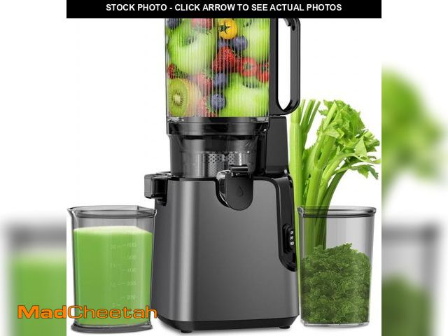 Lot 74-12193813 - Juicer Machines with 5.8" Large Feed Chute, Cold Press Juicer For Whole Vegetables and Fruits, 400W ...