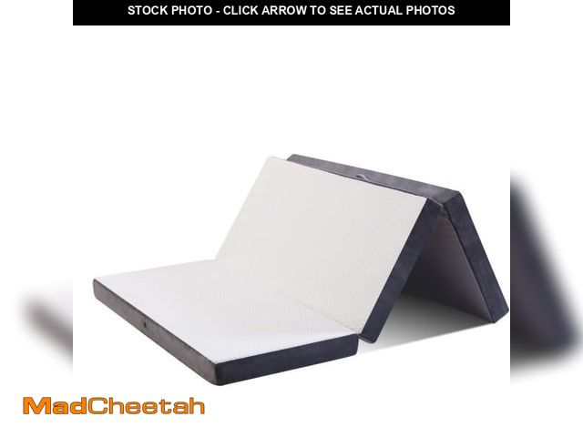 Lot 74-12154575 - Twin Folding Mattress - Foldable Futon Mattress Portable Floor Mattress with Soft Breathable Cover f...