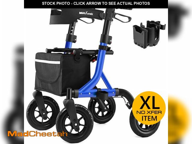 Lot 74-14079681 - One Pallet Of Variety Size And Color Rollator Walker for Seniors, Foldable All Terrain Rolling Walke...