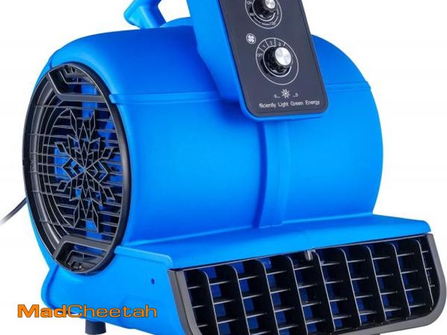 Lot 74-12138110 - VEVOR Air Mover, 1/2 HP 2600 CFM Carpet Dryer for Cooling and Ventilating, Portable Floor Blower Fan...