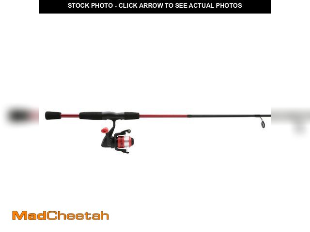 Lot 74-12427844 - Shakespeare Reverb Spinning Combo, 5'6" Medium Fishing Rod, 30 Size Reel - USED