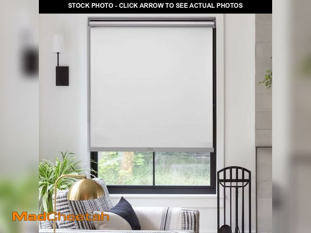 Lot 74-12570021 - MYshade Free-Stop Cordless Roller Shades for Windows Room Darkening Roller Shades &amp; Blinds Same ...
