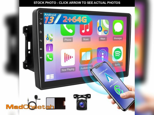 Lot 74-13620995 - 2+64G Android 13 Car Radio for Jeep Wrangler/Dodge/Chrysler, 10 inches Touch Screen Stereo, Carplay/...