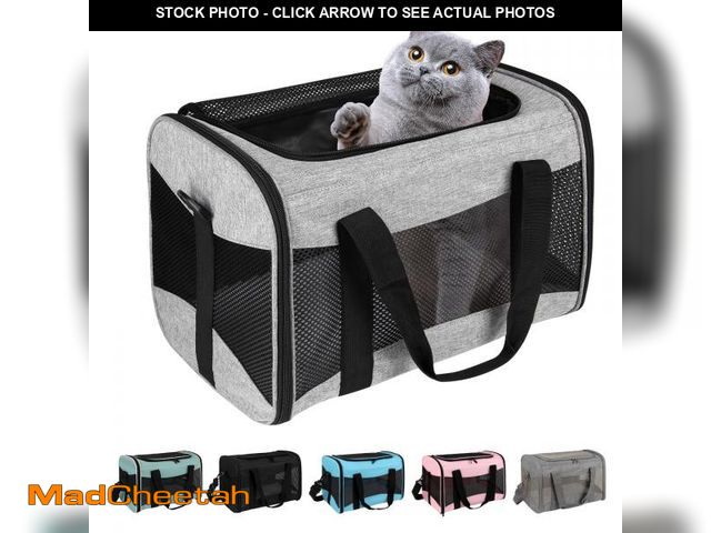 Lot 74-12304708 - Cat Carrying Case - Pet Carrier Airline Approved, Protable and Breathable Pet Travel Carrier Removab...