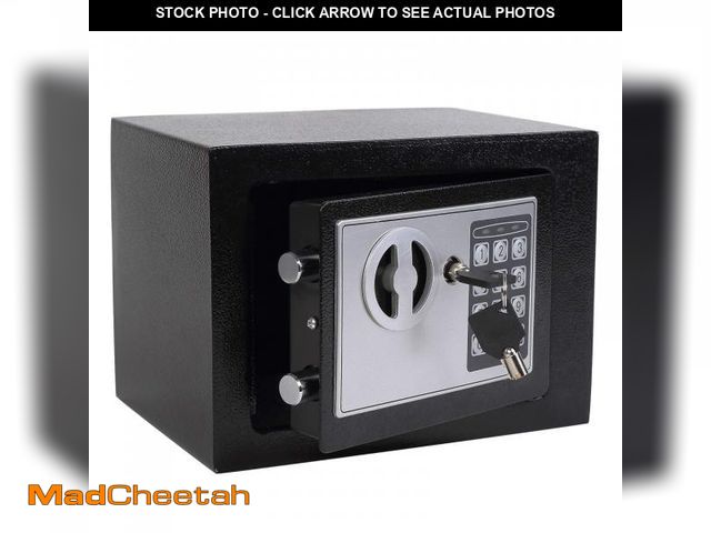 Lot 74-11559411 - Yuanshikj Electronic Deluxe Digital Security Safe Box Key Keypad Lock Home Office Hotel Business Jew...