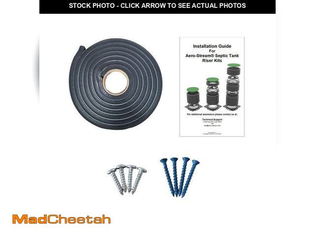 Lot 74-12584536 - Aero-Stream Septic Tank Riser Installation Kit - UNUSED