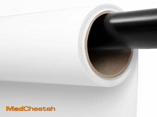 Lot 74-12163735 - Kate Seamless Paper Backdrop for Photography Photo Backdrop Paper (53''x16.4' Arctic White) - UNUSED
