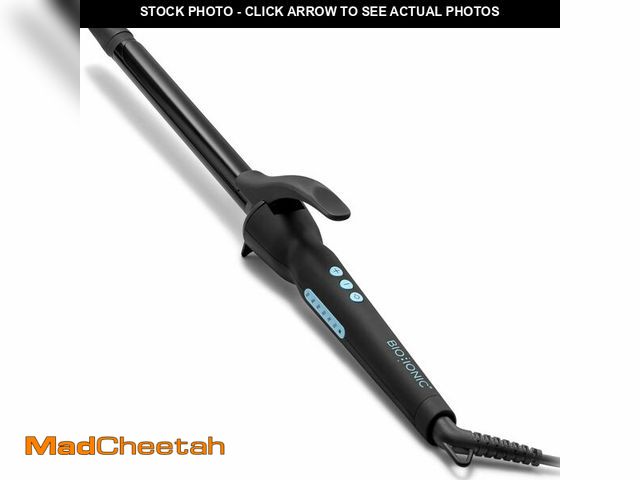 Lot 74-14304654 - Bio Ionic Long Barrel Styler, 0.75" Extended Curling Iron with Moisture Heat Technology &amp; NanoIo...