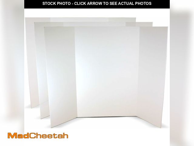 Lot 74-13844543 - Flipside Products 36" x 48" Foam Project Boards for Presentations, Science Fair, School Projects, Ev...